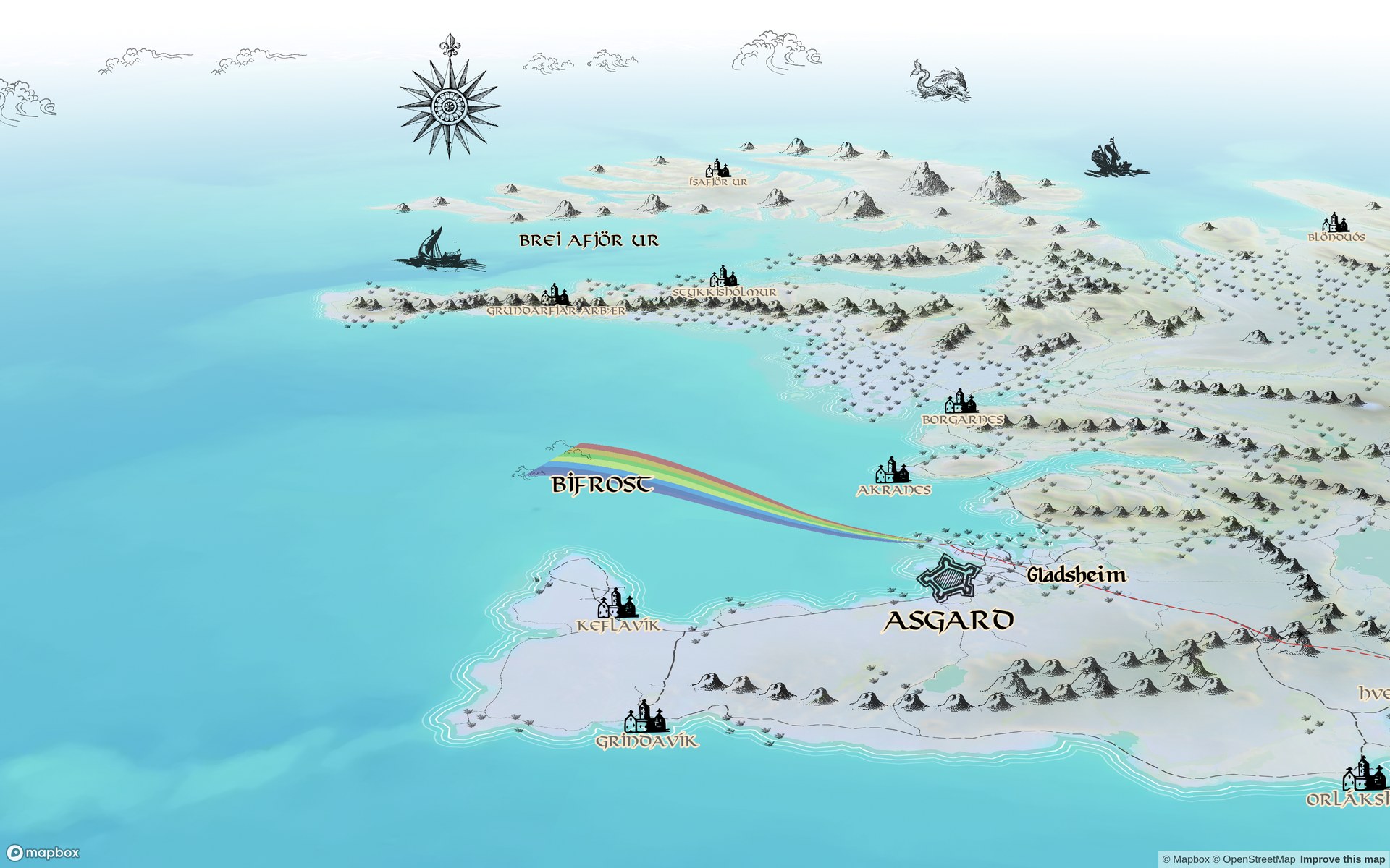 A Norse world on real ground